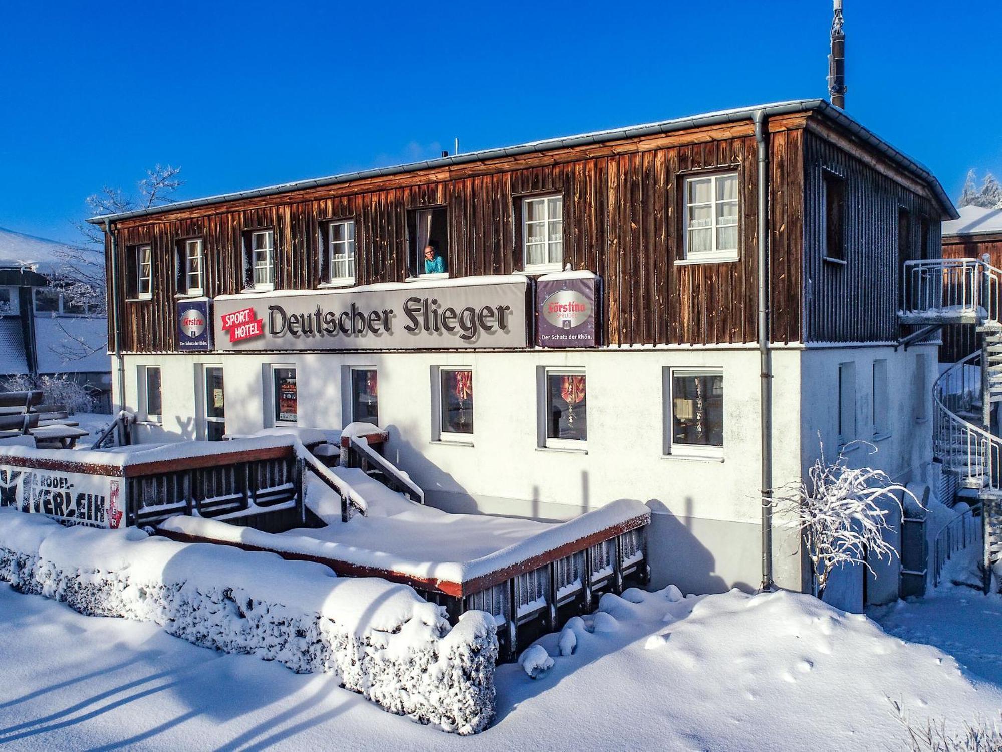 Berghotel Deutscher Flieger Wasserkuppe Gersfeld Exterior photo